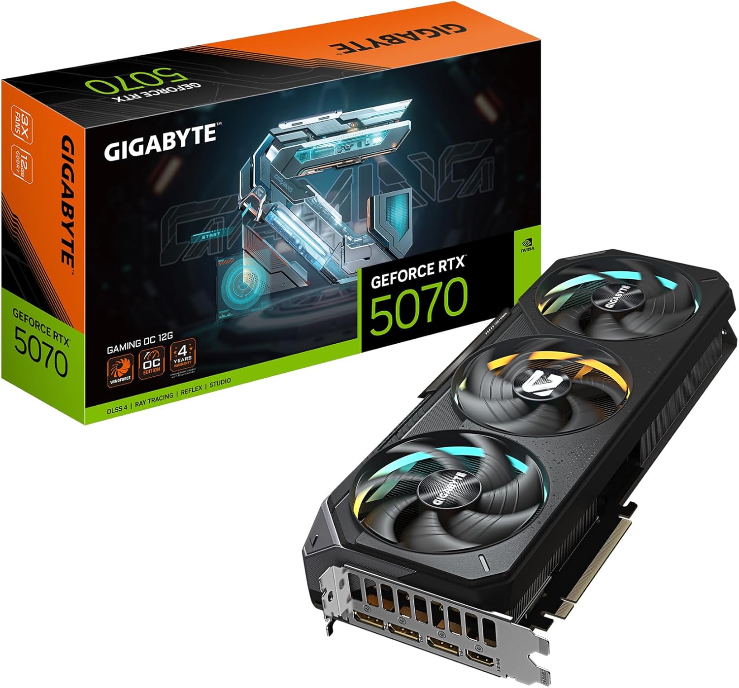 Gigabyte GeForce RTX 5070 GAMING OC 12GB DDR7